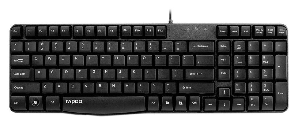 EAN 6940056157850 product image for Rapoo N2400 Wired Keyboard | upcitemdb.com