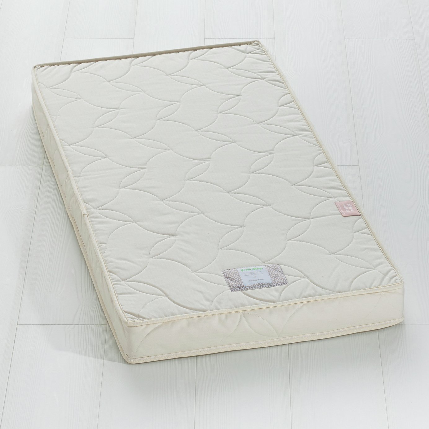 The Little Green Sheep Natural Twist Cotbed Mattress