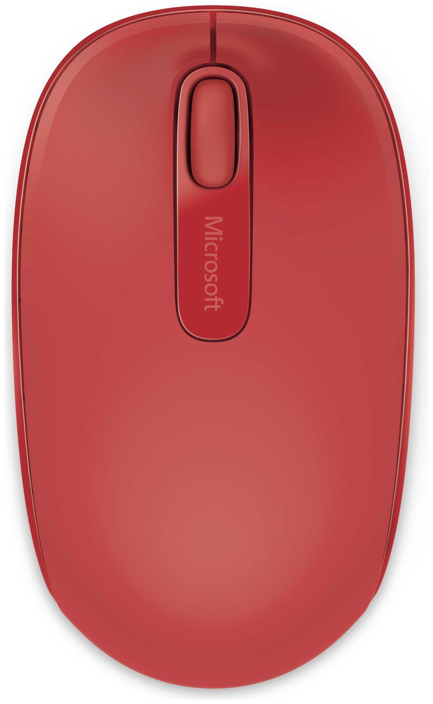 UPC 885370736380 product image for Microsoft 1850 Wireless Mobile Mouse - Red | upcitemdb.com