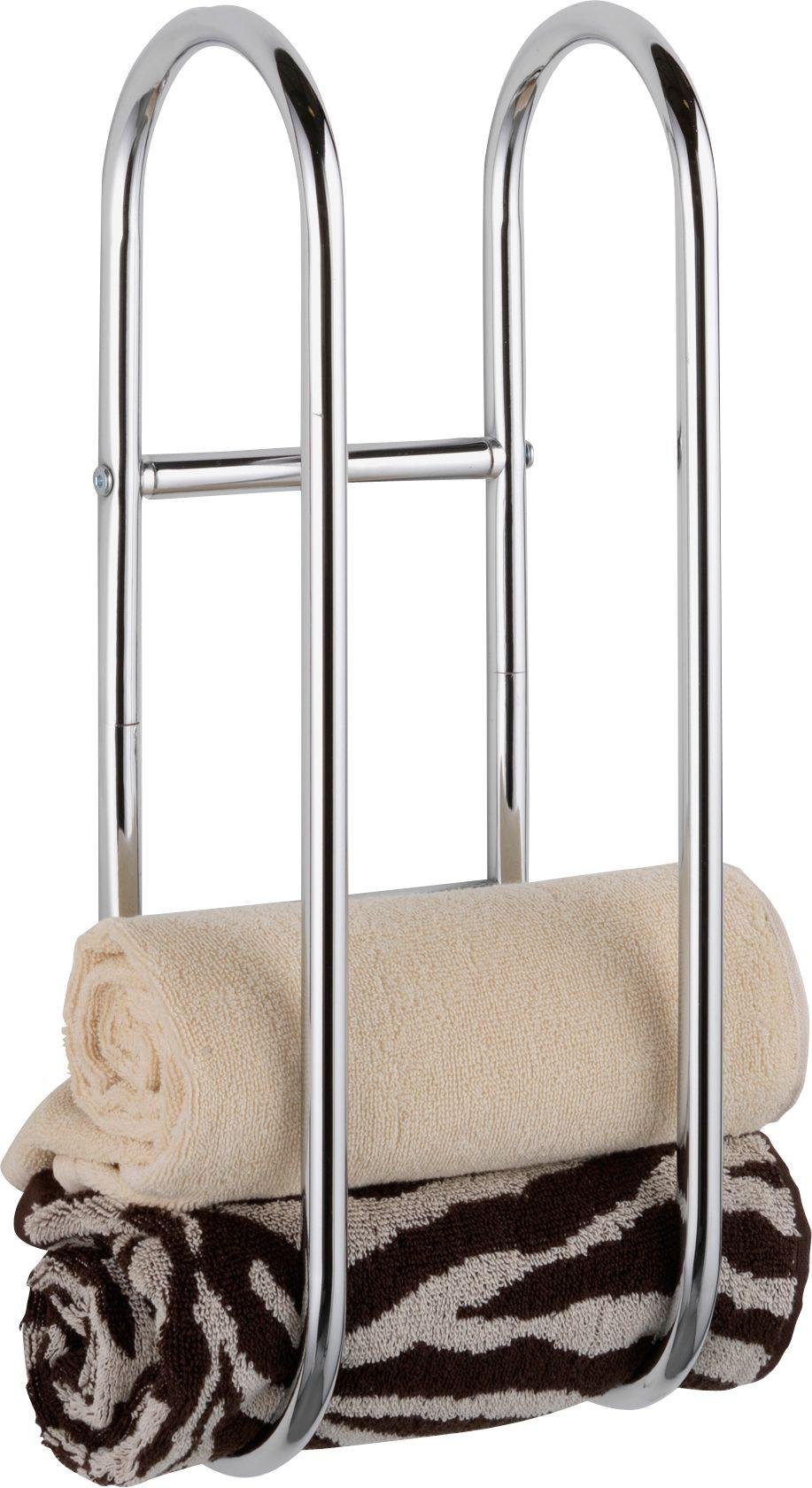 Argos Home Wall Mounted Chrome Towel Holder