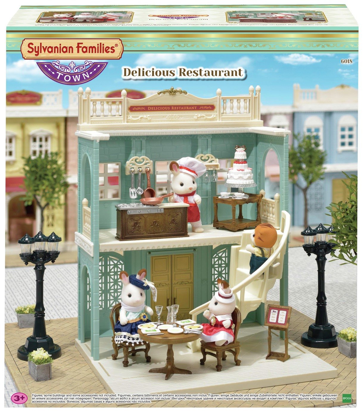 EAN 5054131060186 product image for Sylvanian Families Town Series - Delicious Restaurant | upcitemdb.com