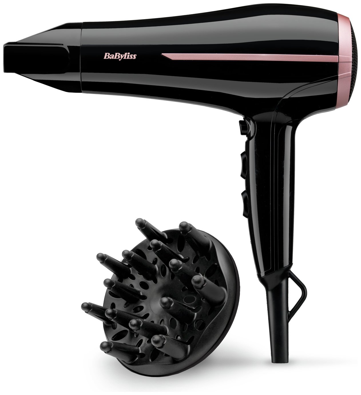 BaByliss Curl Dry Hair Dryer with Diffuser 