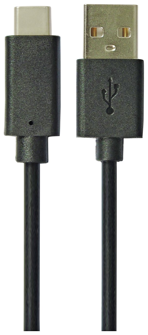 USB-C 1m Charging Cable - Black 