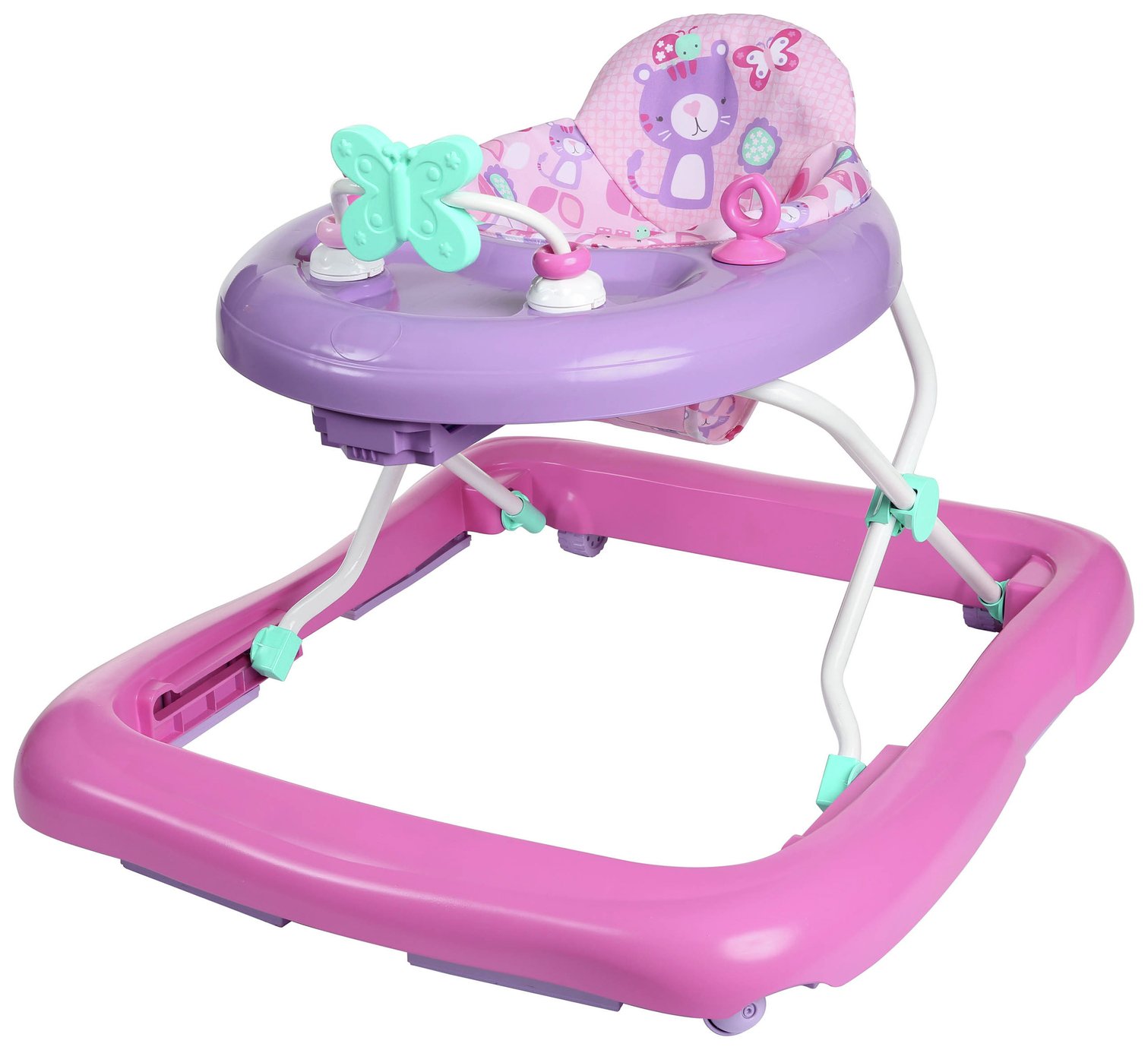 Chad Valley Baby Walker - Pink