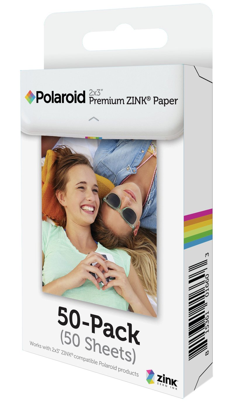 UPC 840102100068 product image for Polaroid Zink Refill Paper - 50 Pack | upcitemdb.com