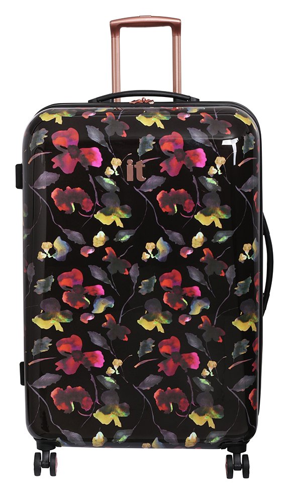 it luggage large 8 wheel hard suitcase