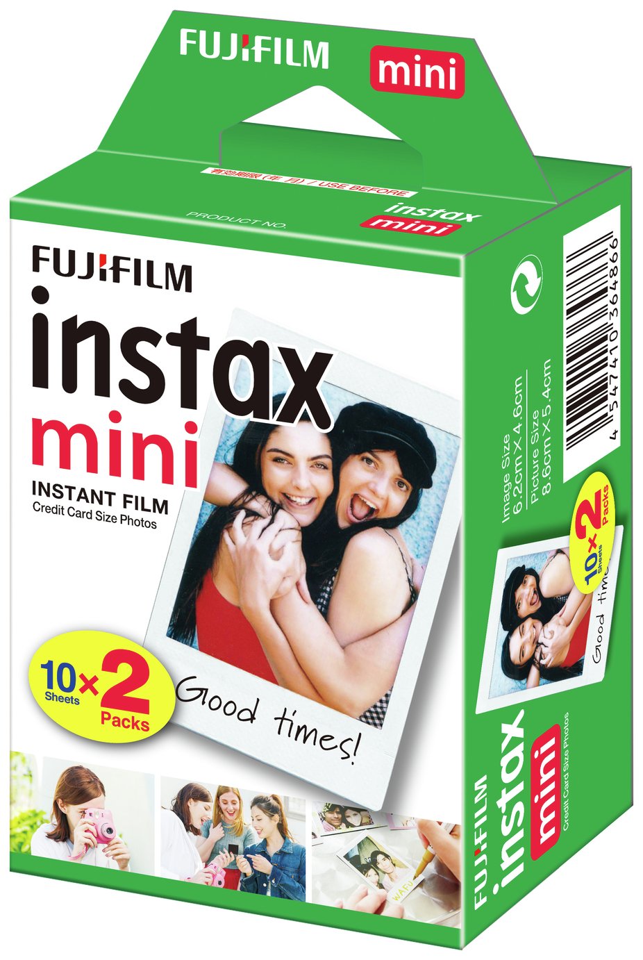 instax mini film 20 shot pack 