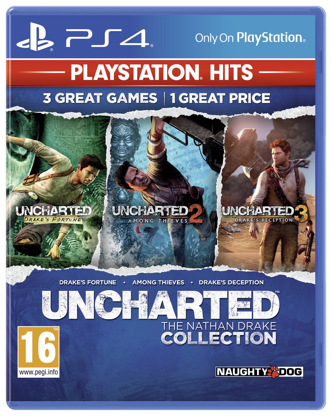 Uncharted Collection PS4 Hits Game 