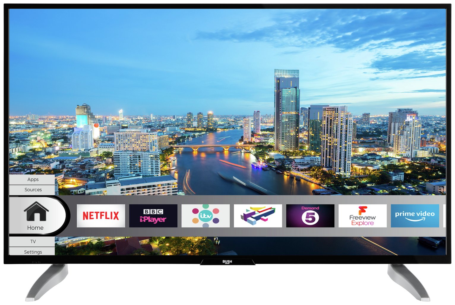 Bush 43 Inch Smart 4K HDR LED TV