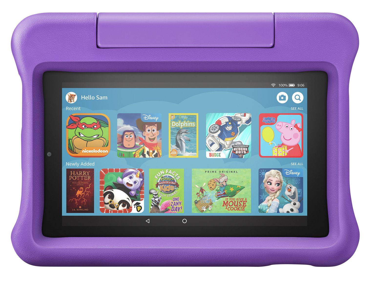 UPC 841667158747 product image for Amazon Fire 7 Kids Edition 7 Inch 16GB Tablet - Purple | upcitemdb.com