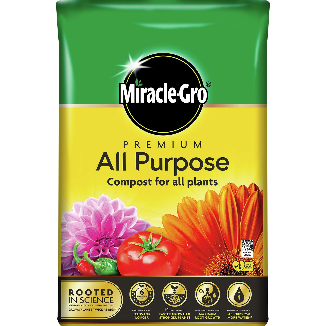Miracle-gro All Purpose Enriched Compost 40l