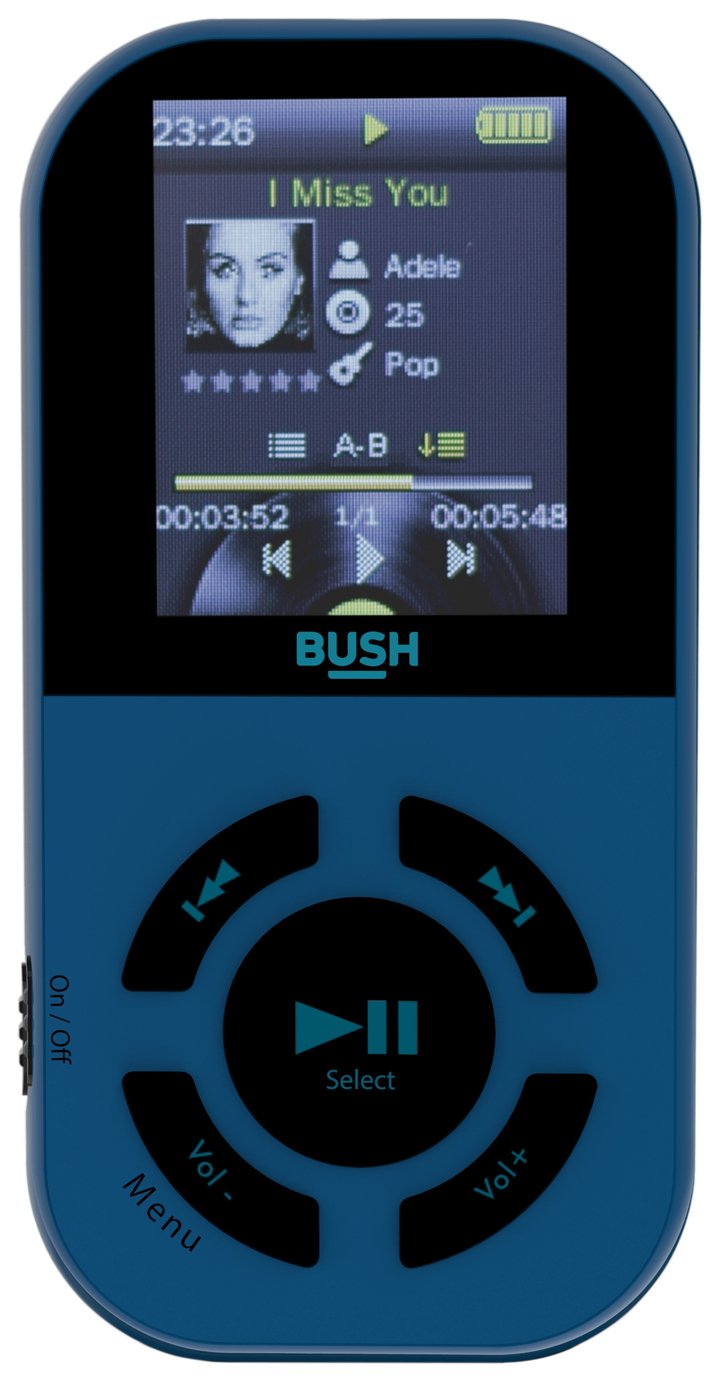 Bush 8GB Sports MP3 Player - Blue