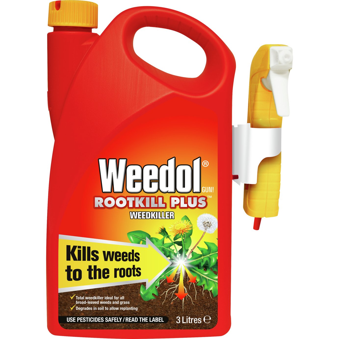 Rootkill Plus Weedkiller Spray Ready To Use 3 Liter For Kill Weeds High Quality